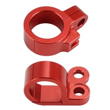 Front Rear Brake Line Hose Clamps For Honda CRF250R 2010-2013 CRF450R 2009-2012