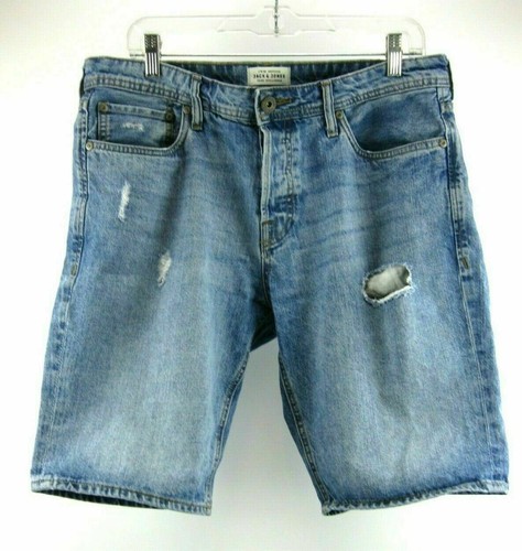 Jack and Jones Jeans Shorts Distressed 