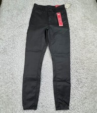 Guess Salma High Rise Corset Skinny Pant Black Womens 26 NEW