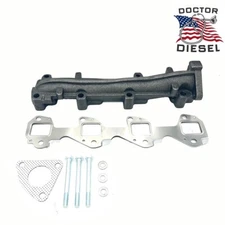 Updated Driver Side Exhaust Manifold For 2001-2016 Chevy GMC 6.6L Duramax Diesel