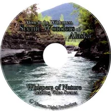 DVD Alone in Wilderness Relaxing Alaska Ambient Glacier Nature Mountain Video