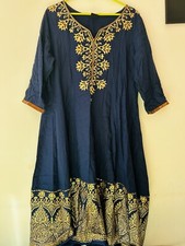 Indian Dress - Blue - Large -2026