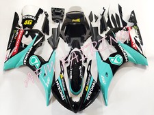 Blue Black PETRONAS ABS Injection Fairing Kit For YZF R6 2003-04/R6S 06-09