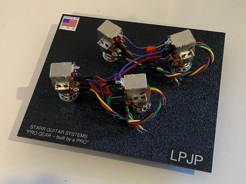 Wiring harness Jimmy Page upgrade for Gibson Les Paul NEW!