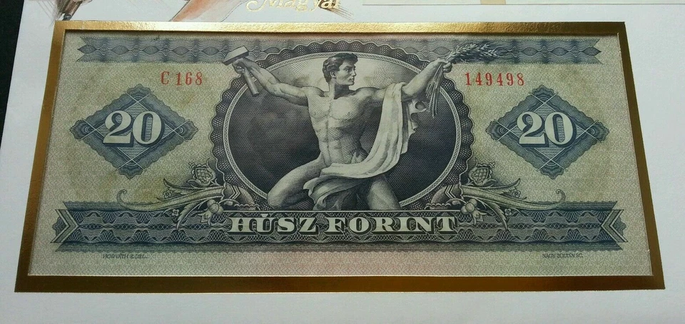 [SJ] Hungary 1986 City Place Musicians Voilin FDC (banknote cover) - Image 2 of 4