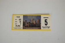 1996 SEC Basketball Tournament College Ticket - Kentucky Arkansas etc