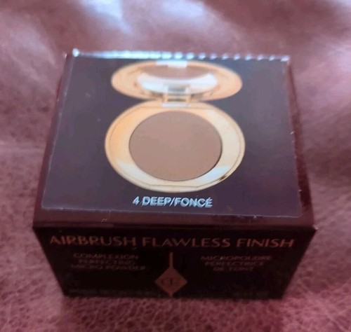 Charlotte Tilbury Airbrush Flawless Finish Complexion Powder **4 Deep** 0.11 oz - Picture 2 of 6