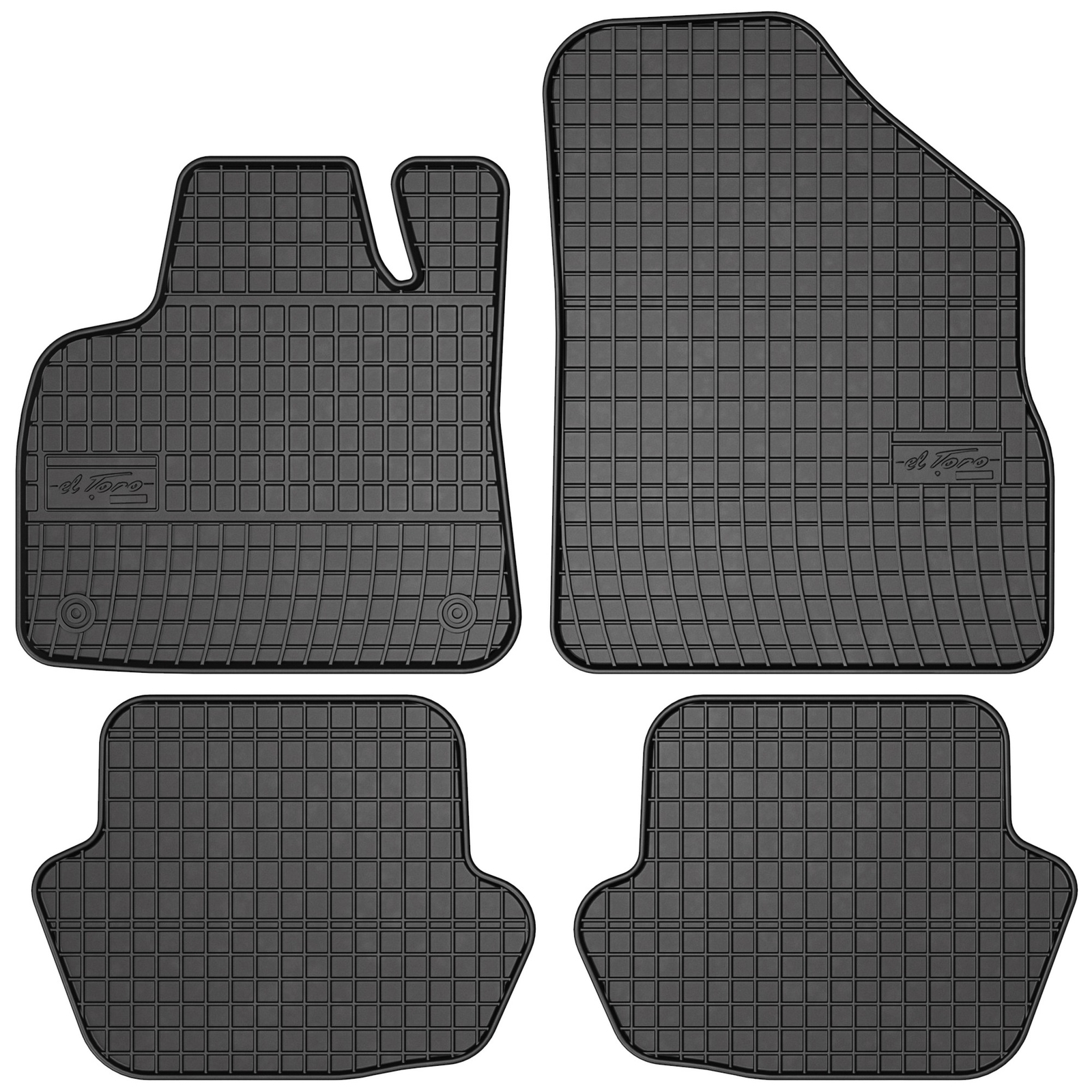 Tapis de sol anti-boue Frogum El Toro en caoutchouc étanche pour Citroen DS5 2011
