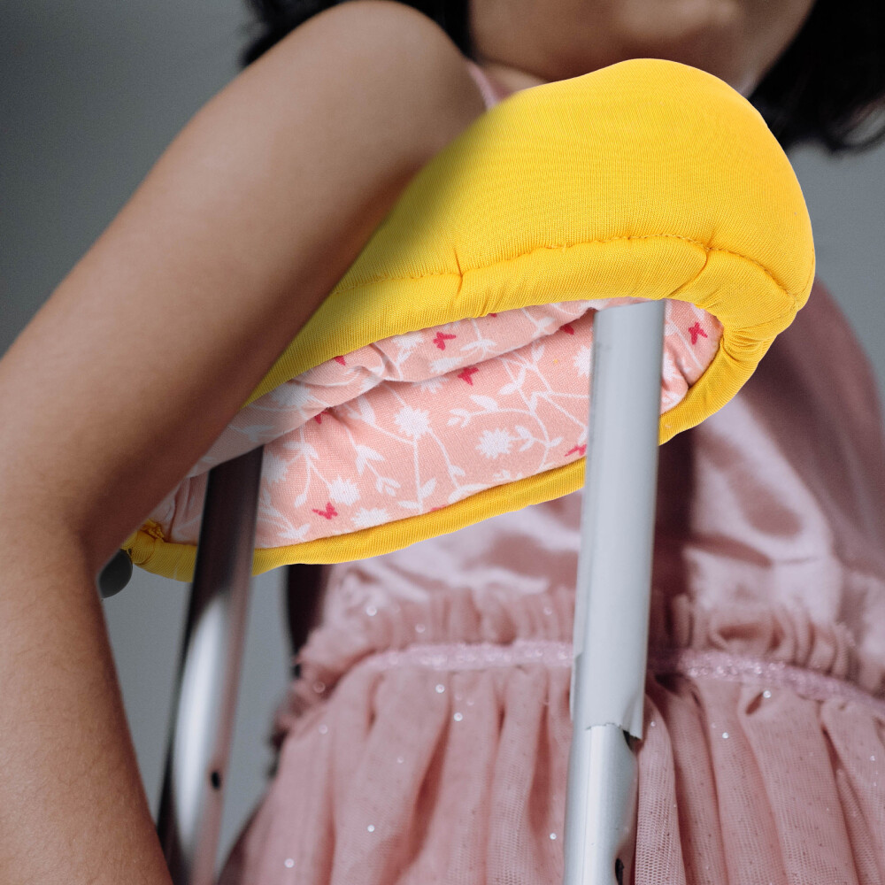 1 Pair of Practical Crutch Cushion Replaceable Crutch Mat Underarm