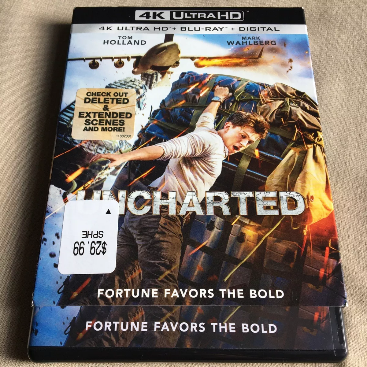 Uncharted - Blu-ray - Ruben Fleischer - Tom Holland;Mark Wahlberg