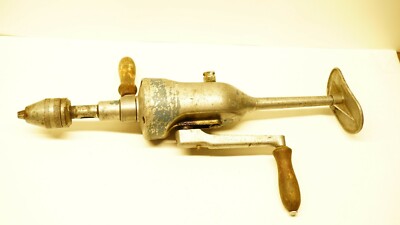Vintage Handbohrmaschine VLAD 1970 Werkzeug Sammlerstück funktionsfähig Werkstatt Deko