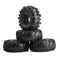 2.2 Inches Mud Grappler Rubber Tire For 110 Scx10 T4 Axial Rock Crawler Rc Car