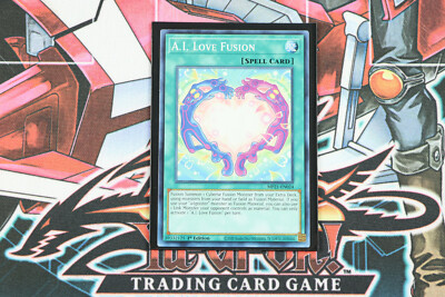 YuGiOh Spell Card A.I. Love Fusion MP21-EN024 1st Edition Common PACK FRESH