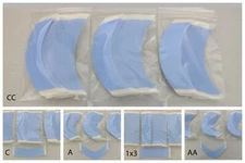 Walker Lace Front Tape 108 Pc 3 Packs Blue CHOOSE A AA C CC 1 x 3 Hairpiece Wig 