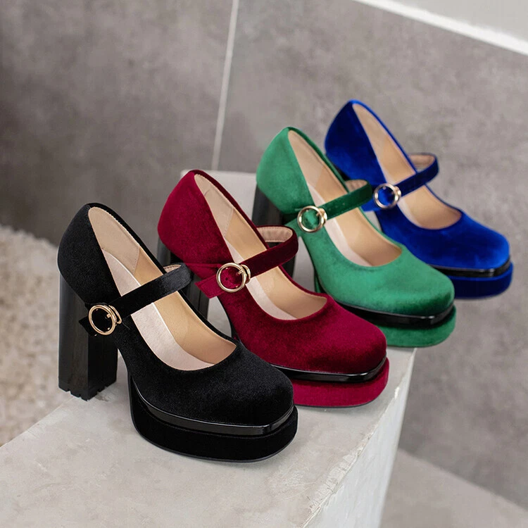 Velvet mary 2025 jane heels