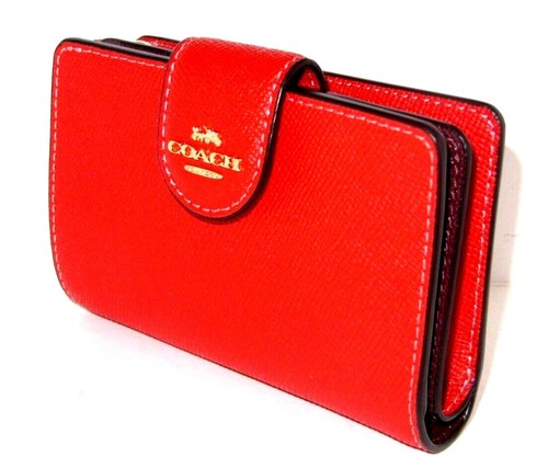 Coach 6390 Miami Red Gold Hardware 