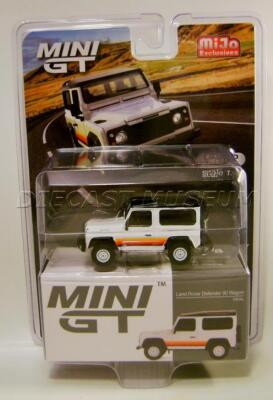 LAND ROVER DEFENDER 90 WAGON WHITE #378 MIJO MINI GT DIECAST 2022