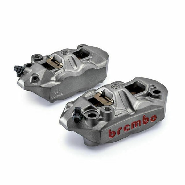 Brembo M4 Monoblock calipers 220A39710 with mounting kit Kawasaki ZX6R