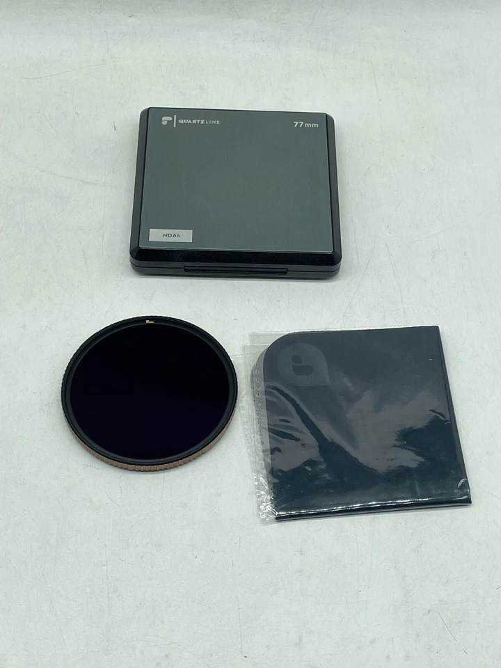 PolarPro QuartzLine 77mm ND64 Camera Filter (6-Stop Neutral Density Filter) - Image 2 of 4