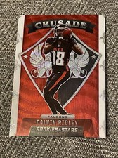 2021 Rookie & Stars Calvin Ridley Crusade RED WAVE Parallel