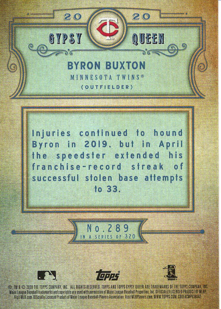 2020 Topps Gypsy Queen Baseball Base Set (YOU PICK) - Picture 138 of 142