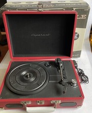Capehart Stereo Turntable CH196/R Record Player with Speakers