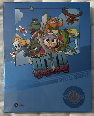 The Swords Of Ditto Mormo's Curse PS4 Playstation Collector's Edition New Sealed