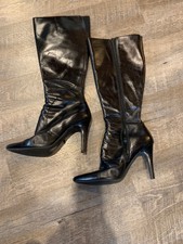 fame knee high boots nine west