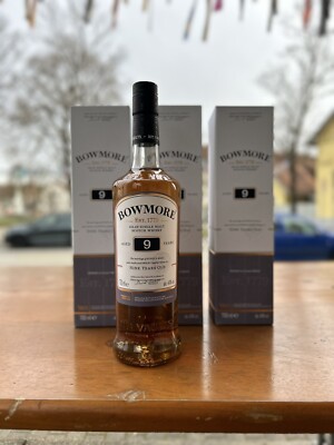 Bowmore 9 Year Old 40% Islay Single Malt Scotch Whisky *selten* 9 jahre Bowmore