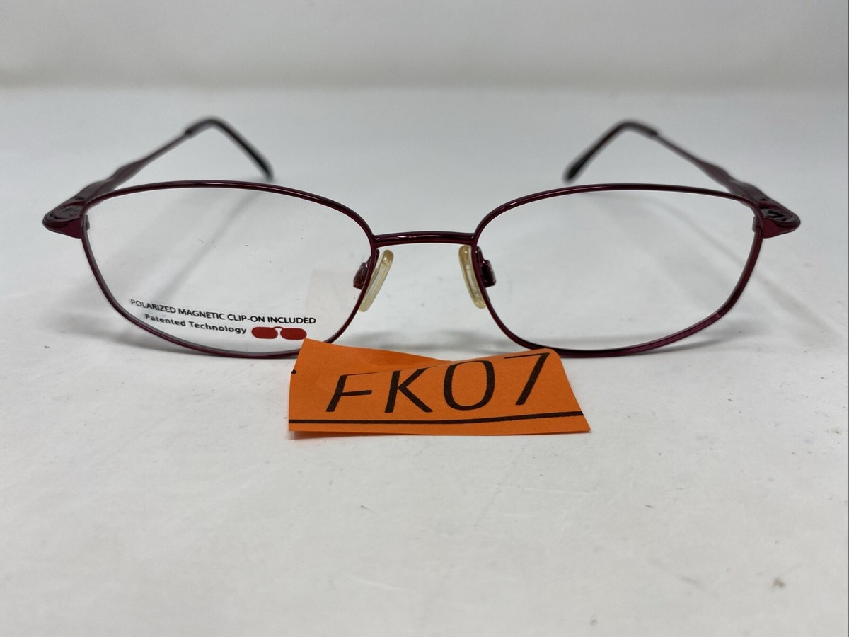 Cool Clip CC 825 30 51-17-135 Red Wine Metal Full Rim Cool Clip CC 825 30 51-17-135 Red Wine Metal Full Rim