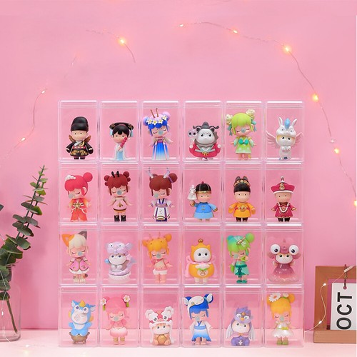 Clear Figurine Protection Box Stackable Free Standing for Figures Collectors AU - Picture 8 of 8