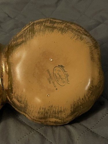 VNTG Stangl Hand Painted Pottery GRANADA GOLD 3784 Double Candy Dish Etc ??? - Picture 16 of 24