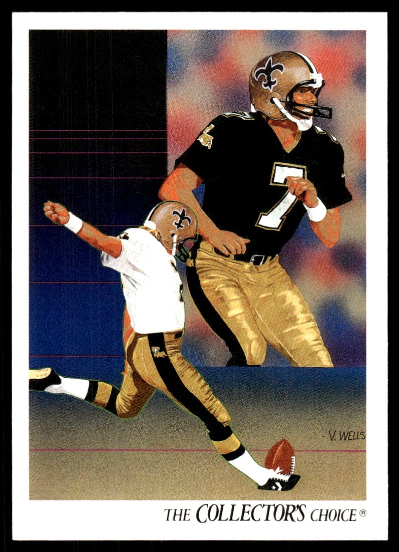 Morten Andersen 1991 Upper Deck #96 Saints NFL READ FREE SHIPPING AutographDen