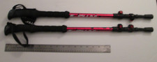 Pair of Gently Used Aluminum Joluvi Klamp 135cm Telescoping Trekking Poles
