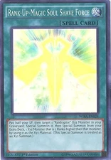 Yu-Gi-Oh Card - WIRA-EN028 - RANK-UP-MAGIC SOUL SHAVE FORCE (super rare holo)