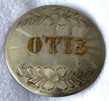 HERNANDEZ Vintage BIG 3" High QUALITY Silver Parade Show Saddle HORN CAPE