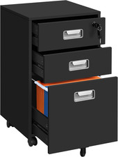 Cassettiera Da Scrivania Con 3 Cassetti Salvaspazio Archivio Schedario Portadocu