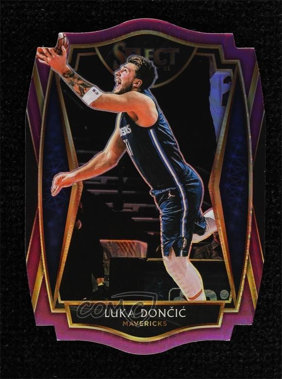 2020 Select Premier Level Purple Prizm Die-Cut 3/99 Luka Doncic Dončić #150 3u4