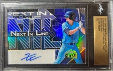 2025 Leaf Metal Next In Line Prismatic Blue 🔥 XAVIER NEYENS 🔥 Autograph RC 1/1