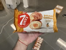 7Days Soft Croissant New Peach Filling (Pack Of 6)!!! Free Shipping!!!!