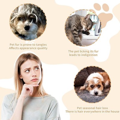 1pc Random Flea Comb for Dogs & Cats - Fine Tooth Stainless Steel Grooming Comb