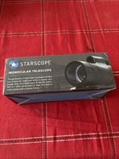 Starscope Monocular Telescope Gen 2 10x Zoom Water Resistant Open Box Unused