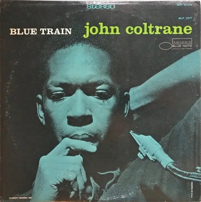 John Coltrane Blue Train BLACK B LABEL NEAR MINT Blue Note Vinyl LP