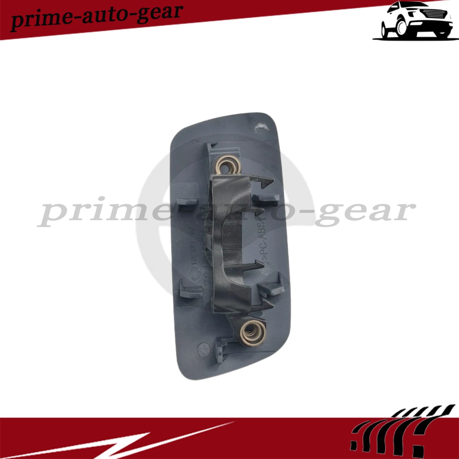 Pair Headlamp Washer Nozzle Cover For 10-18 Rolls-Royce Ghost 61677244959