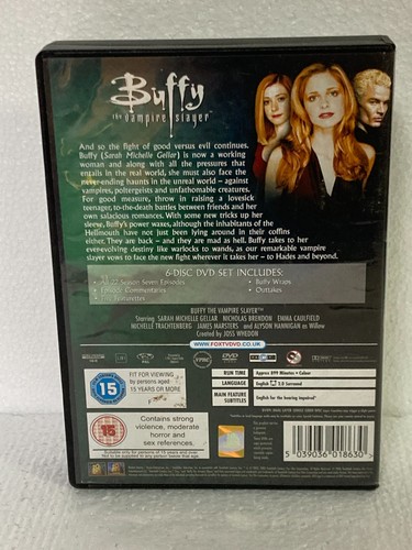 Buffy The Vampire Slayer - Season 7 - Box Set - DVDs - Next Work Day Post - Picture 2 of 5