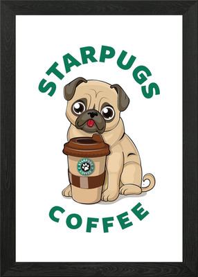Kaffee gerahmtes Wandbild Poster Leinwanddruck Bild