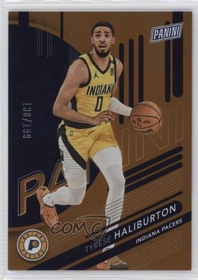 2024 Panini National Convention Orange 130/199 Tyrese Haliburton #34 0v2h