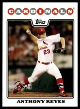 2008 Topps Anthony Reyes St. Louis Cardinals #272