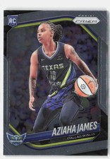 2025 Panini Prizm WNBA #83 Aziaha James
