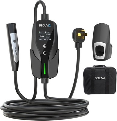 SEGUMA Level 2 Tesla Charger, 40Amp 240V NEMA 14-50 for Model Y/S/3/X/Cybertruck